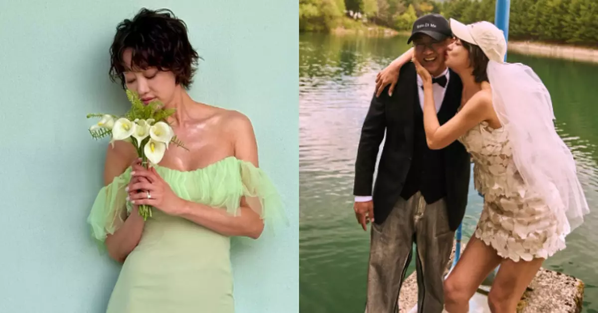 崔汝珍下嫁大7歲滑水教練舉行遊艇婚禮 新郎前妻力挺打破不倫傳聞