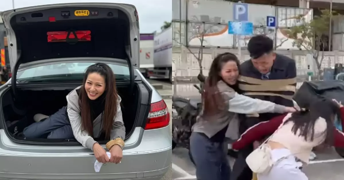 滕麗名PO《愛回家》遭「綁架」花絮 孖姚焯菲玩反綁意外「炒車」好爆笑