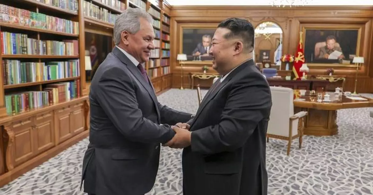 金正恩晤俄羅斯聯邦安全會議秘書紹伊古　強調北韓續無條件支持俄羅斯