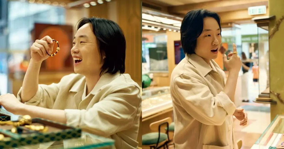 Jimmy O. Yang歐陽萬成快閃深水埗青山道「尋金記」走入周生生地道港風主題店