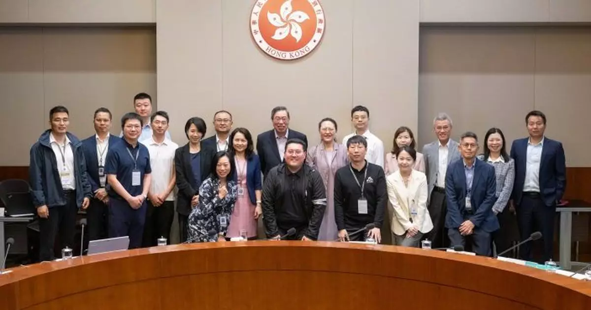 梁君彥及立會秘書處會晤科大訊飛 研合作開發智慧辦公系統　