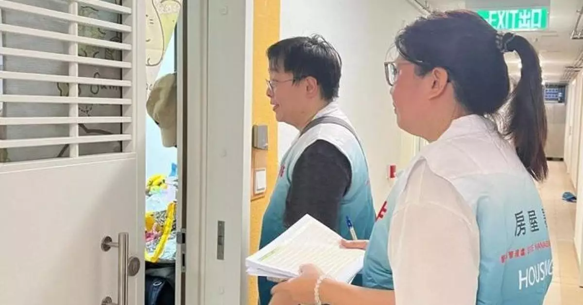 何永賢：再主動接觸皇后山邨山麗苑居民 大部分反映水質顯著改善