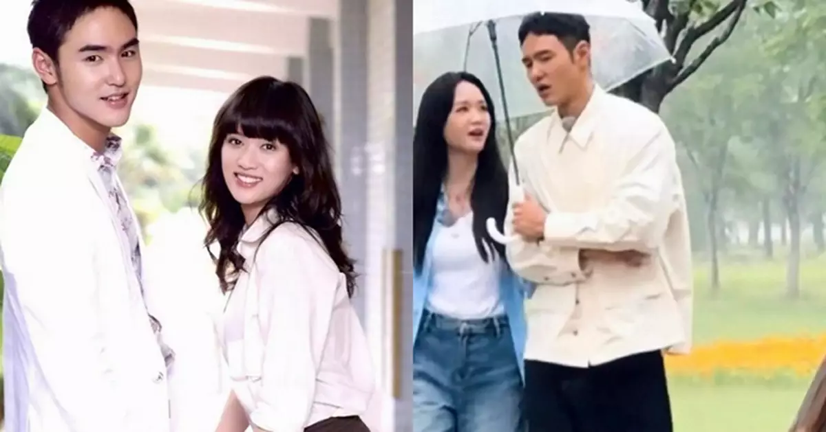 阮經天相隔17年與陳喬恩再合體 雨中撐傘盡顯「男友力」勾起《命中》回憶殺