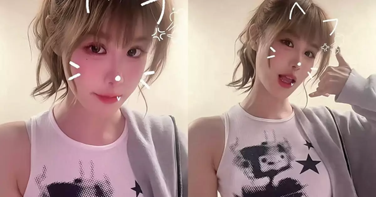 古佩玲Cosplay萌貓跳手勢舞 香肩半露甜笑電暈粉絲