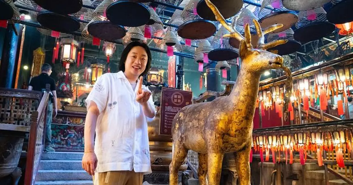 荷里活棟篤笑紅星歐陽萬成「回家」 遊歷文武廟拜訪大佛品嚐燒味