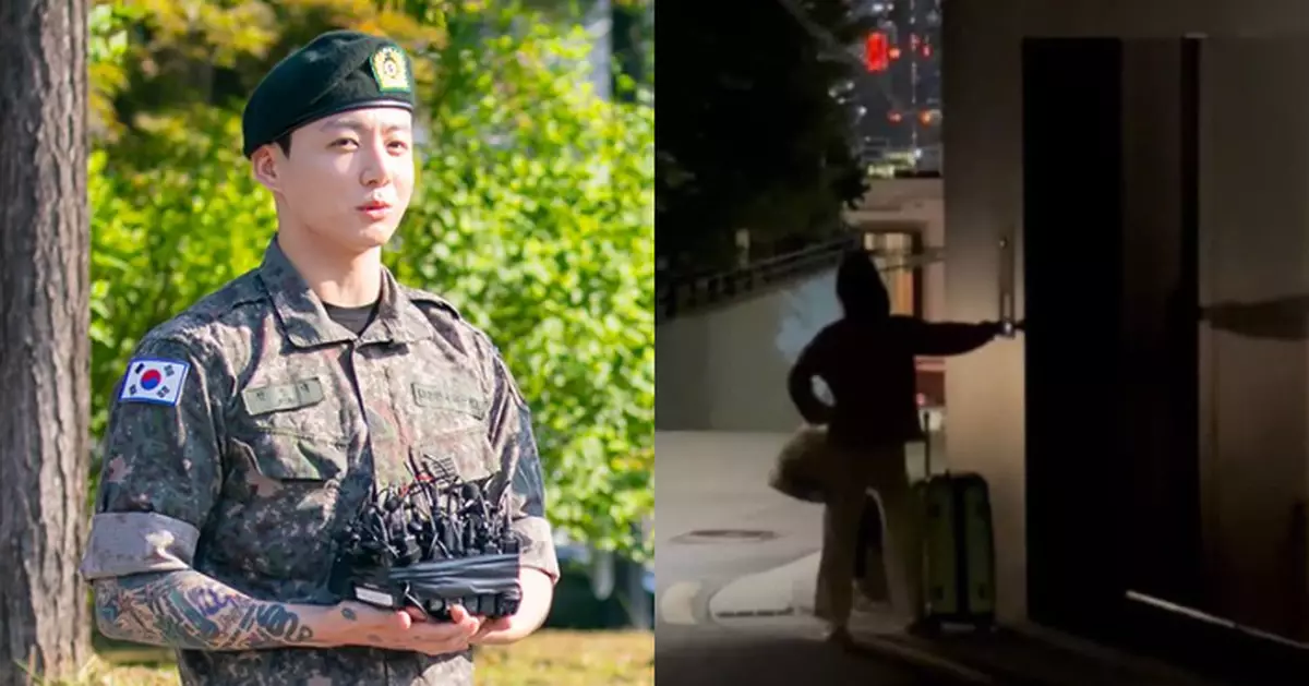 BTS柾國退伍隨即被騷擾 一名中國籍女子涉非法闖入住所被捕
