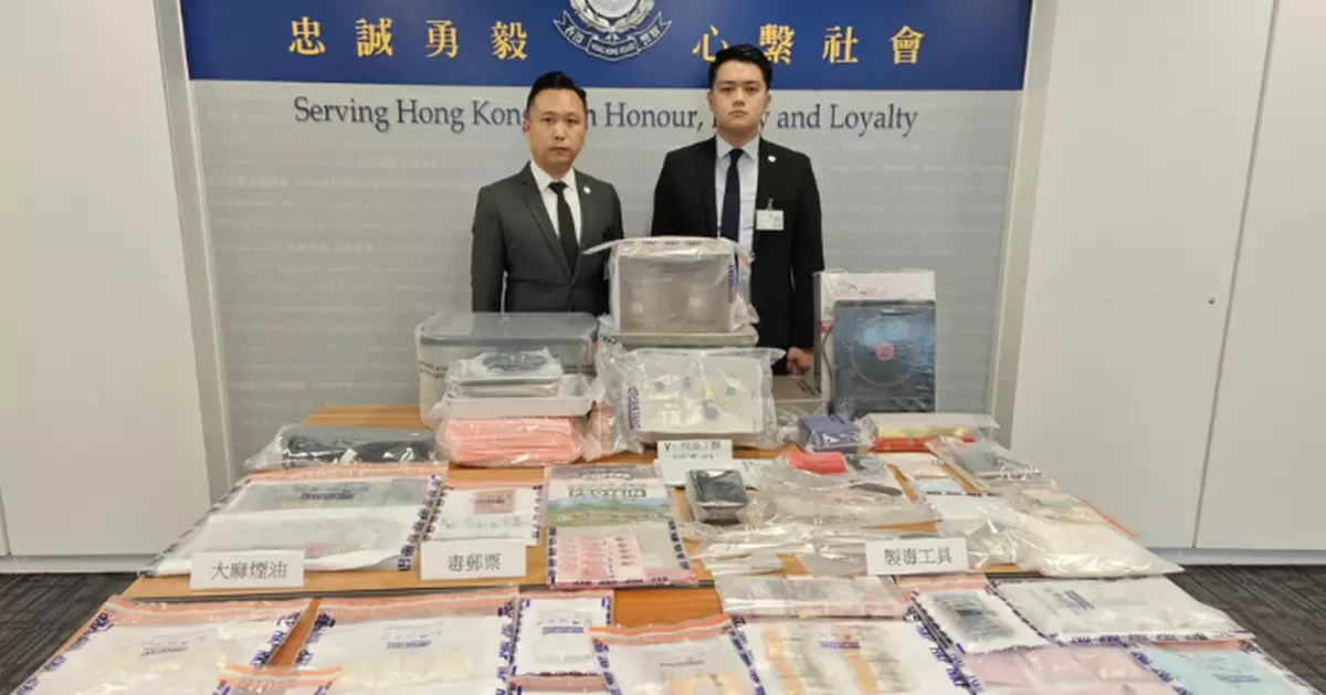 警「犁庭掃穴」搗破油麻地製毒中心 檢各式毒品拘一人