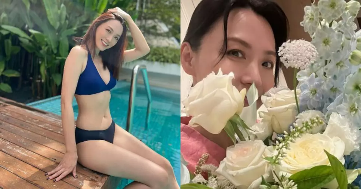 陳煒結婚兩年依然Sweet爆 醫生老公送花賀相識7周年