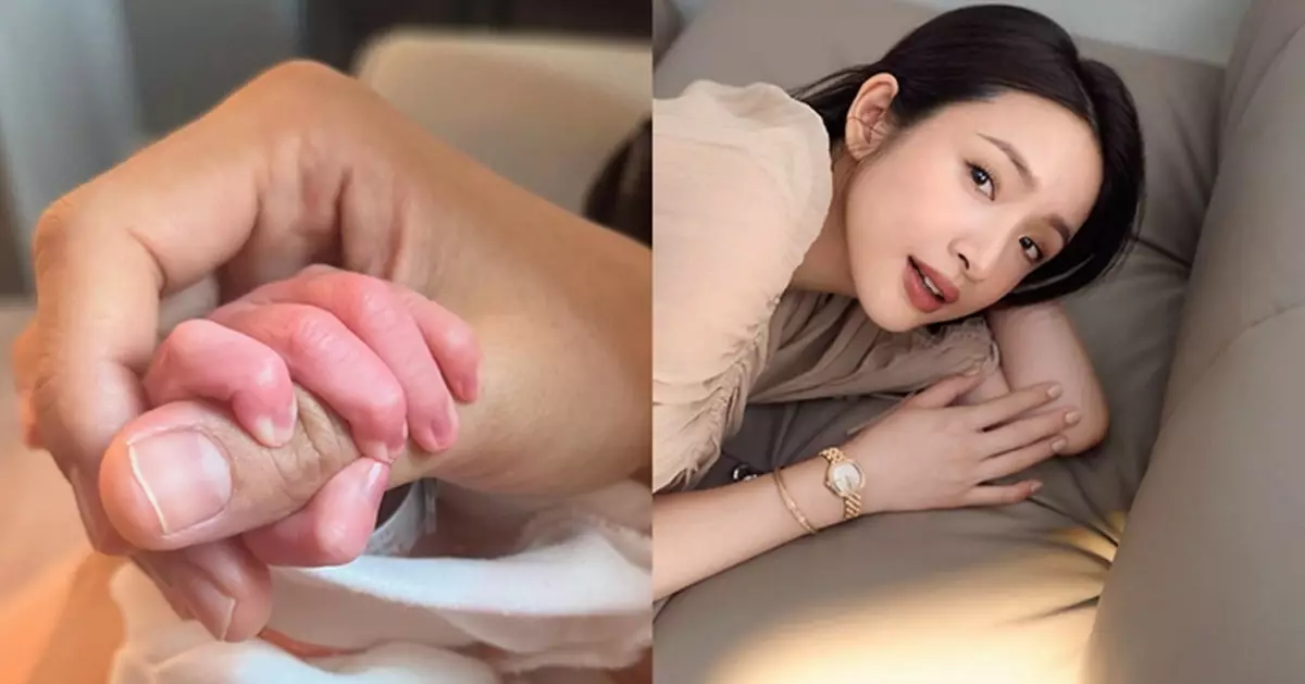 林依晨秘密誕6.7磅B仔 順產俊俏似爸爸 結婚10年湊成「好」字