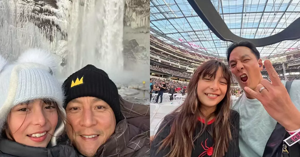 「凍齡男神」吳彥祖父親節罕曬12歲愛女 混血囡囡甜美似公仔 網民激讚：基因太強大！