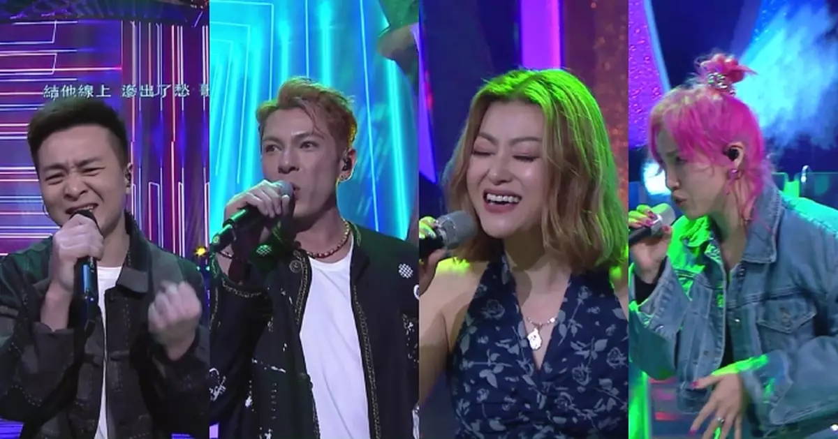 中年好聲音321經典大戰｜譚輝智+古淖文+李佳+陳俞霏Ad lib小隊唱《這一個夜》 勇創首個100分滿分！