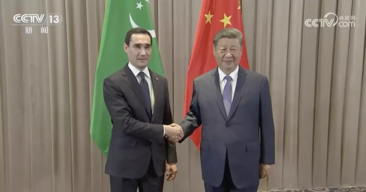 習近平晤土庫曼總統　稱願共同維護全球南方共同利益