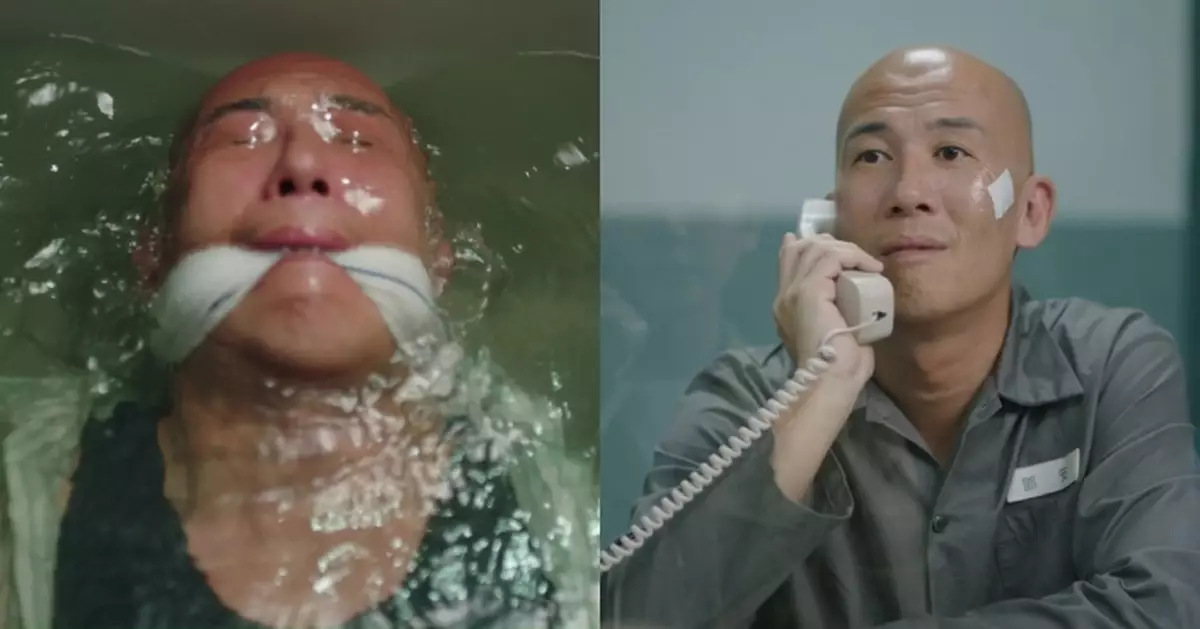 刑偵12｜彭廸安拍綁架戲浸足半日浴缸畫面震撼 嚇親小朋友獲Facetime致電求證生死