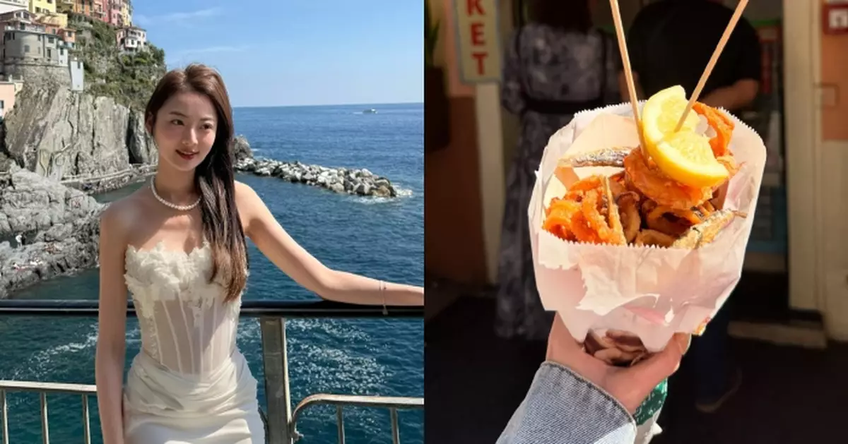 王卓淇遊意大利五漁村遭「不速之客」截劫 損失價值14歐元炸海鮮