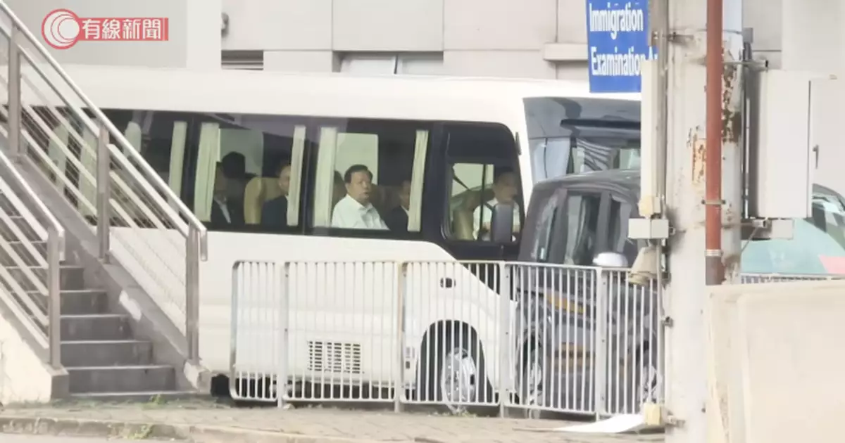 國安法5周年｜夏寶龍抵港 展開對本港經濟及社會發展調研行程