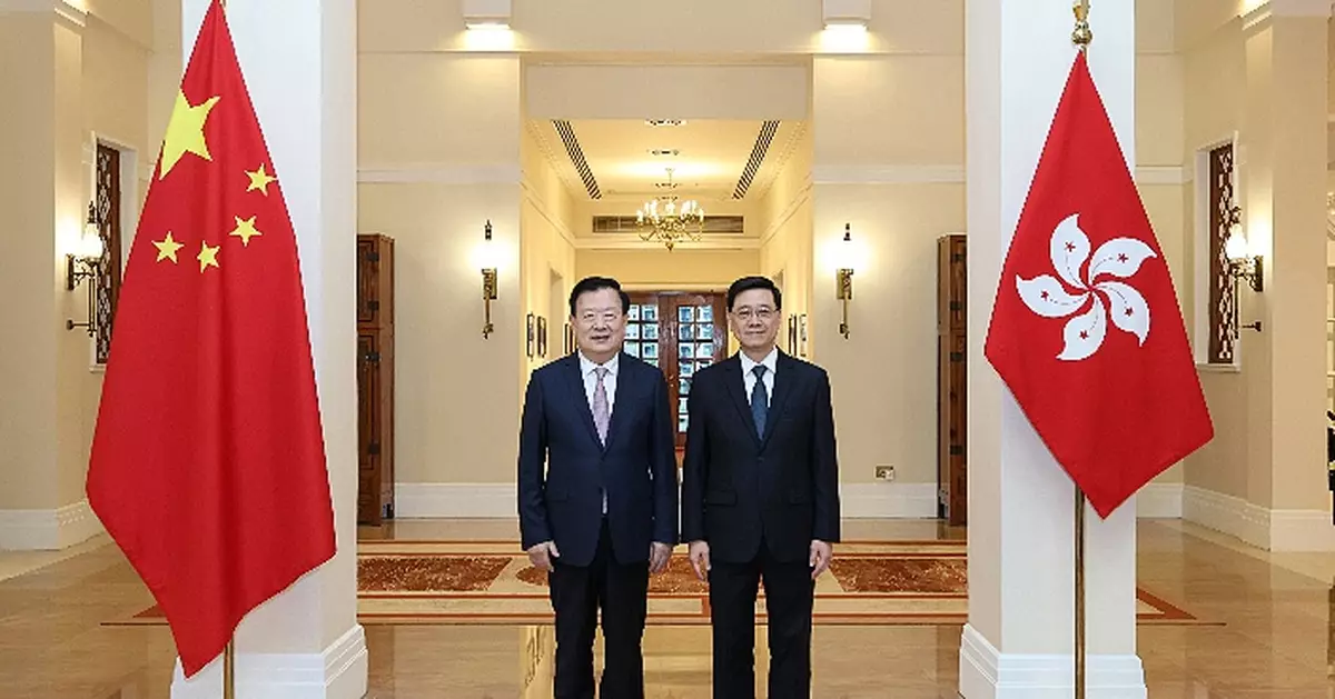 夏寶龍：李家超帶領管治團隊各方面工作取得積極進展