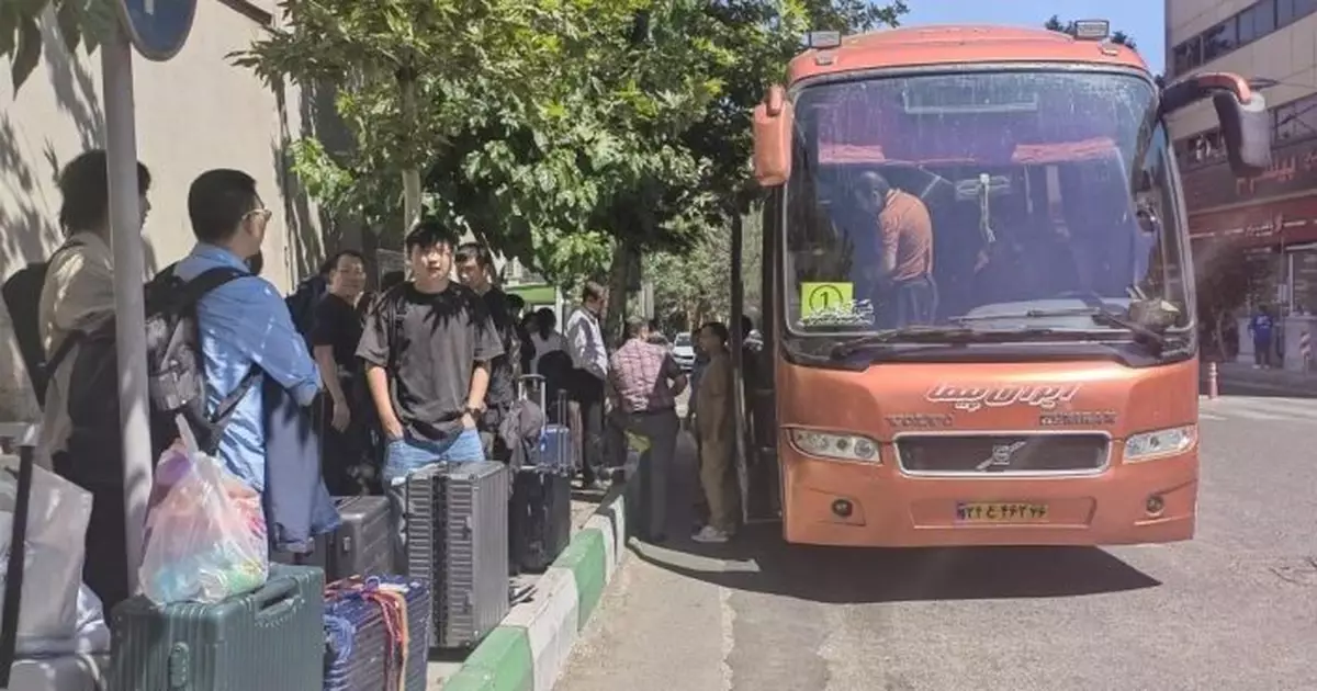 以色列伊朗衝突 | 中國駐伊朗大使館：絕大部分當地中國公民已平安撤離