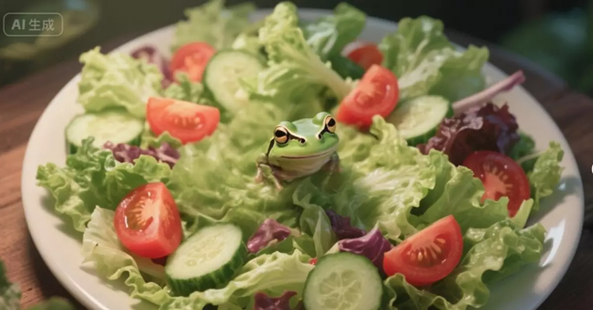 日學生修學旅行食早餐驚見沙律藏「活青蛙」涉事酒店致歉