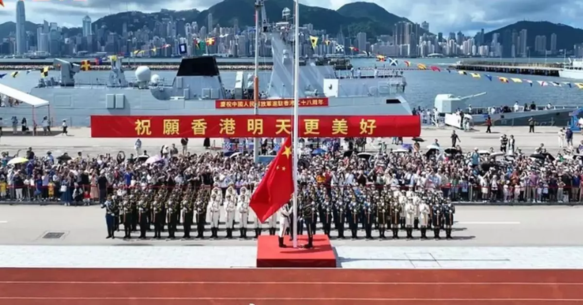 慶祝香港回歸暨解放軍駐港28周年 部隊軍營 一連兩日舉行開放活動