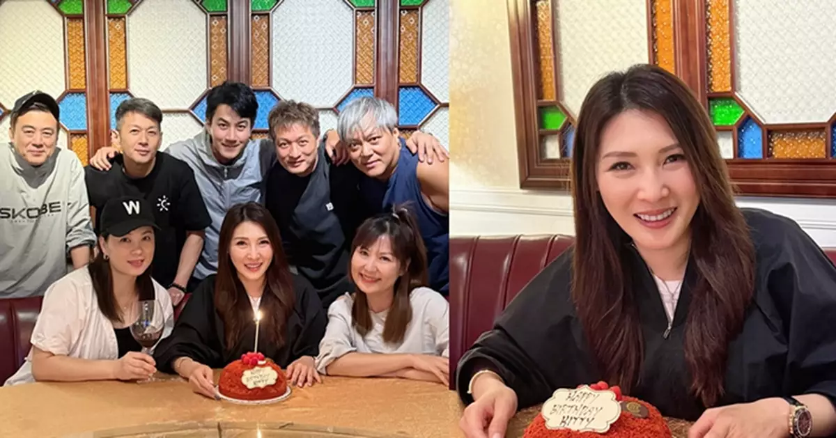 前港姐鍾潔怡獲劉愷威等藝訓班同學暖心慶生  驚爆喪夫之痛