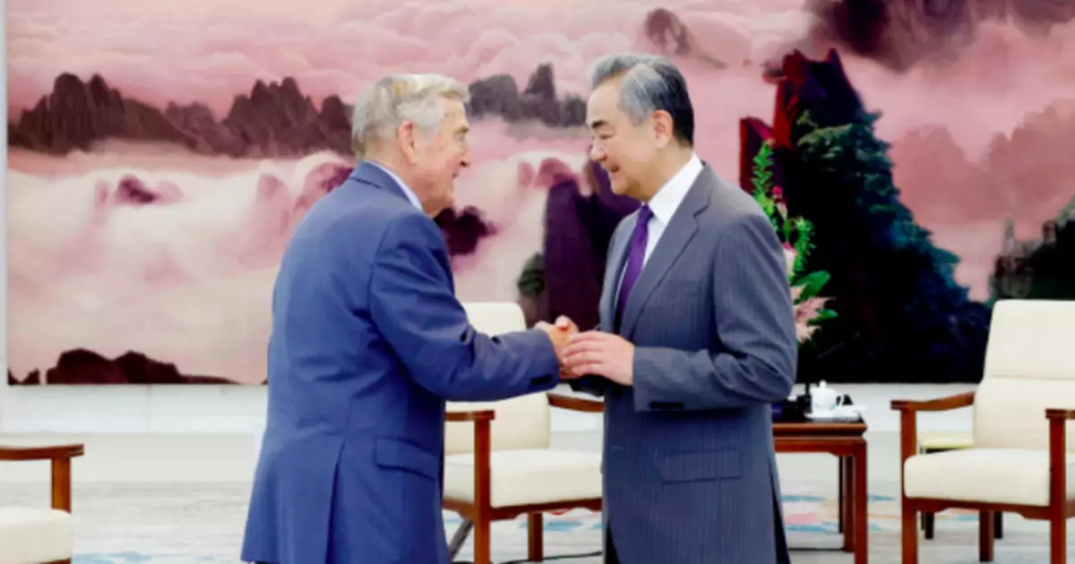 王毅與哈佛教授會面 促美方同找中美正確相處之道