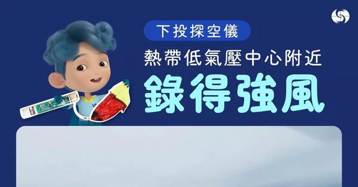飛行服務隊派定翼機投放儀器 助天文台收集熱帶低氣壓數據
