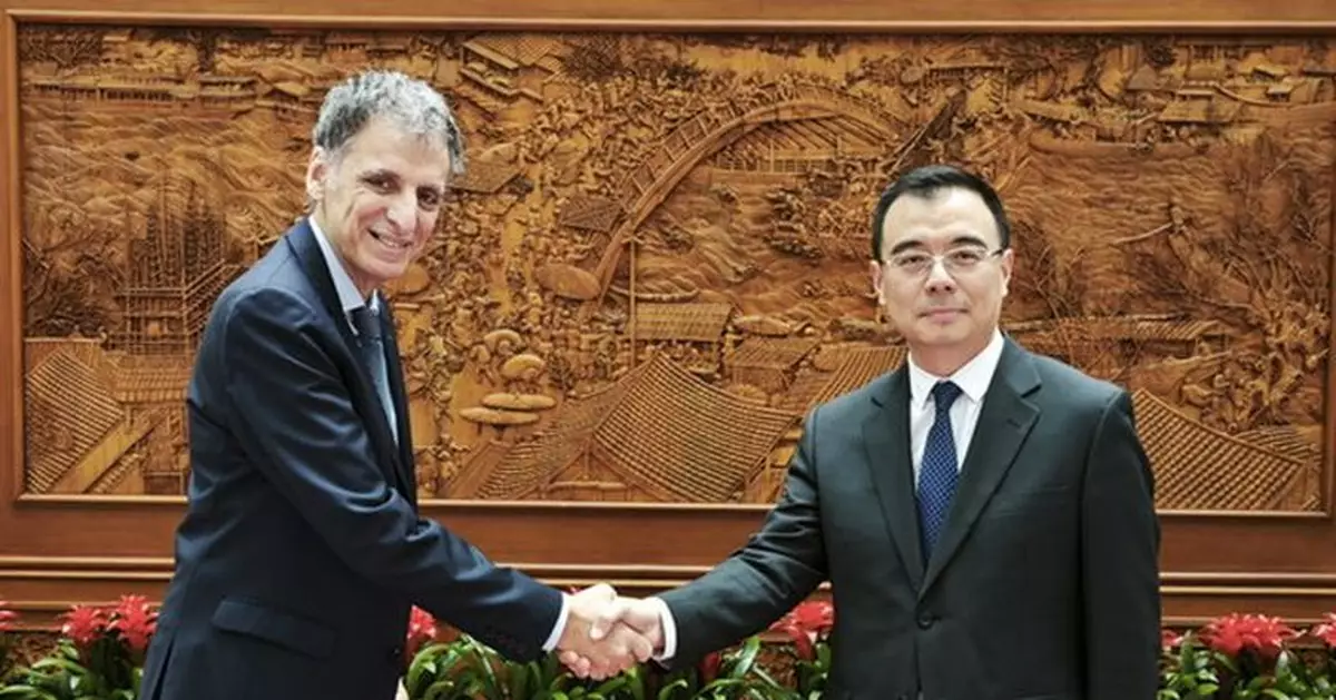 外交部部長助理劉彬北京晤以色列新任駐華大使