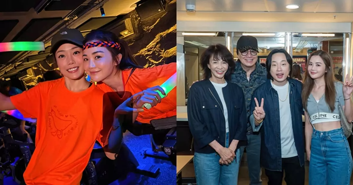 蔡卓妍自封「Happy仔」 睇歐陽萬成棟篤笑 踩單車賀祖兒生日正能量滿瀉