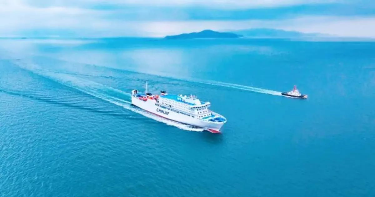 中日輪渡航線時隔5年恢復客運 每星期出發往返上海大阪神戶