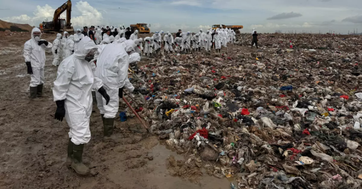 越裔女子失蹤案警續堆填區大搜索 男疑犯女友被控助其乘船逃往內地