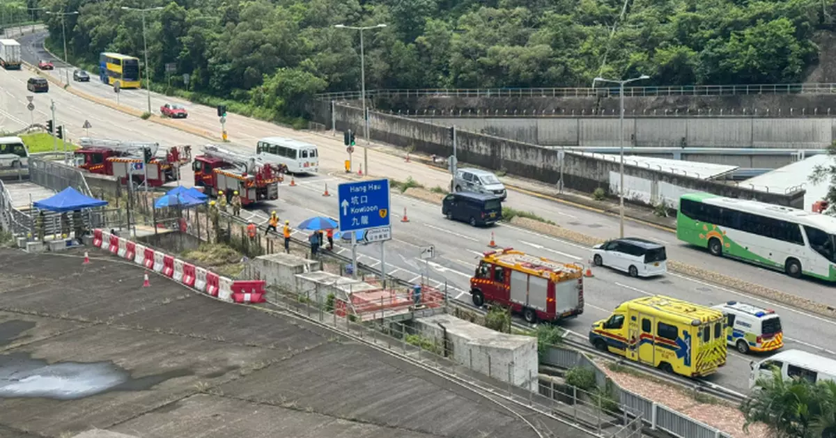將軍澳環保大道水管滲漏 清水灣半島食水供應受影響