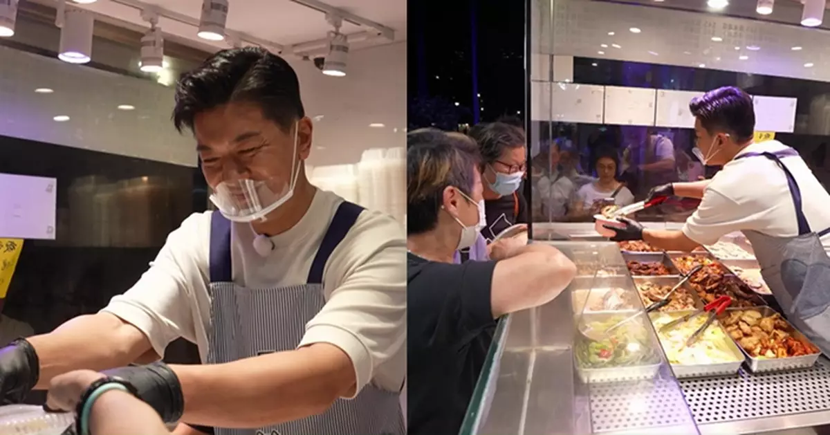 自掏腰包＋親自下廚煮50份飯盒派贈有需要街坊 黎諾懿一個心思位盡顯暖男面