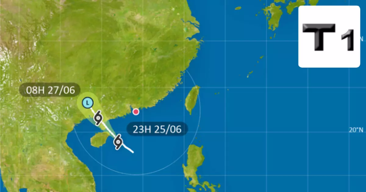 天氣 | 天文台：1號信號在周四早上維持　料有狂風驟雨及雷暴