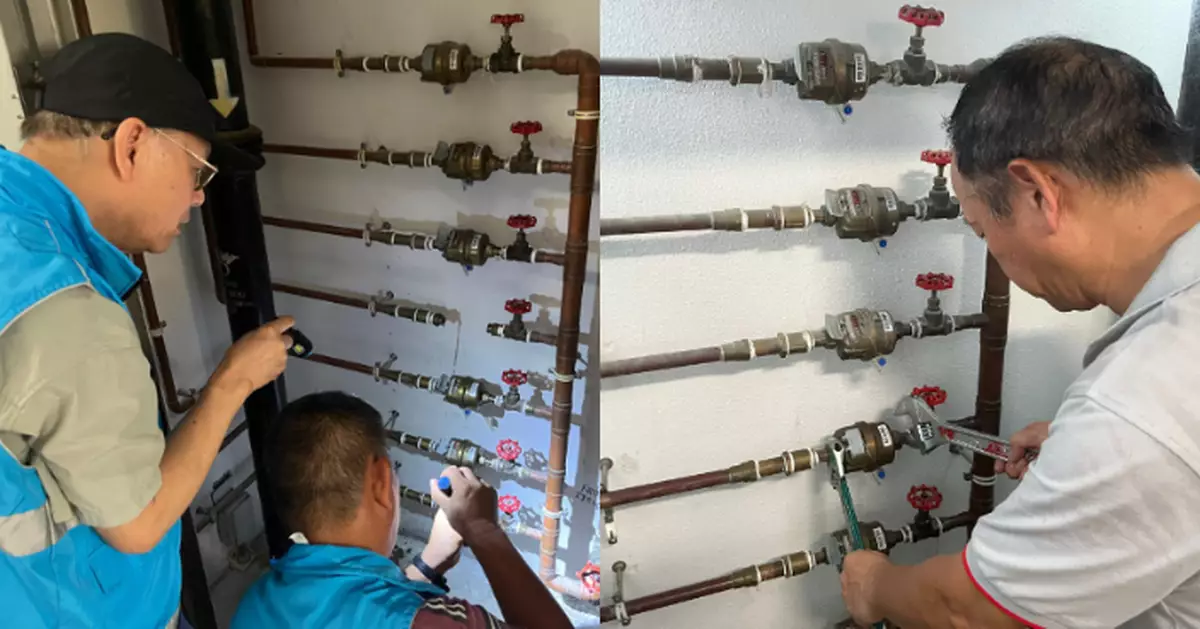 水務署：收逾950宗皇后山邨及山麗苑住戶清洗水錶要求 已完成清洗400戶