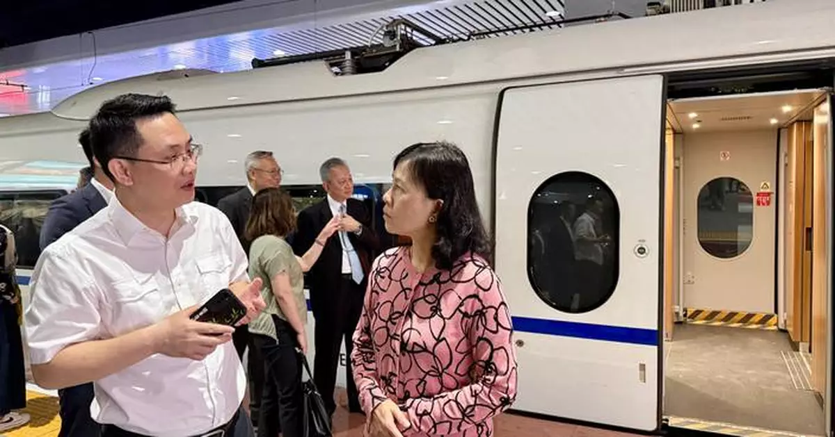 陳美寶率團訪重慶 介紹香港運輸物流優勢探索合作機遇