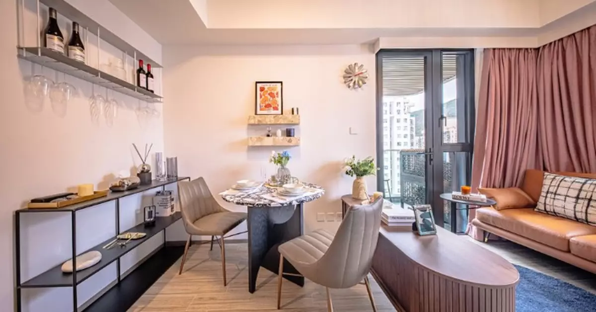 英皇地產「澄天」沽出最後1伙一房戶   分層標準戶悉數售罄