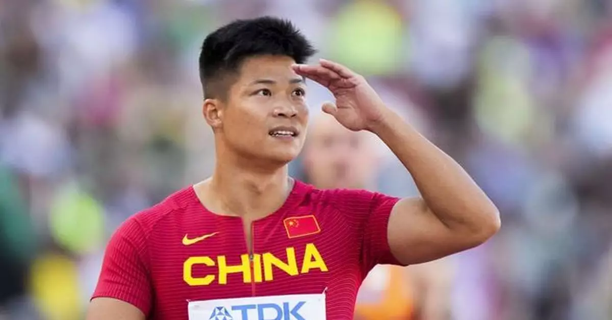 蘇炳添稱全運會獎牌設計融合三地元素 感覺很熟悉