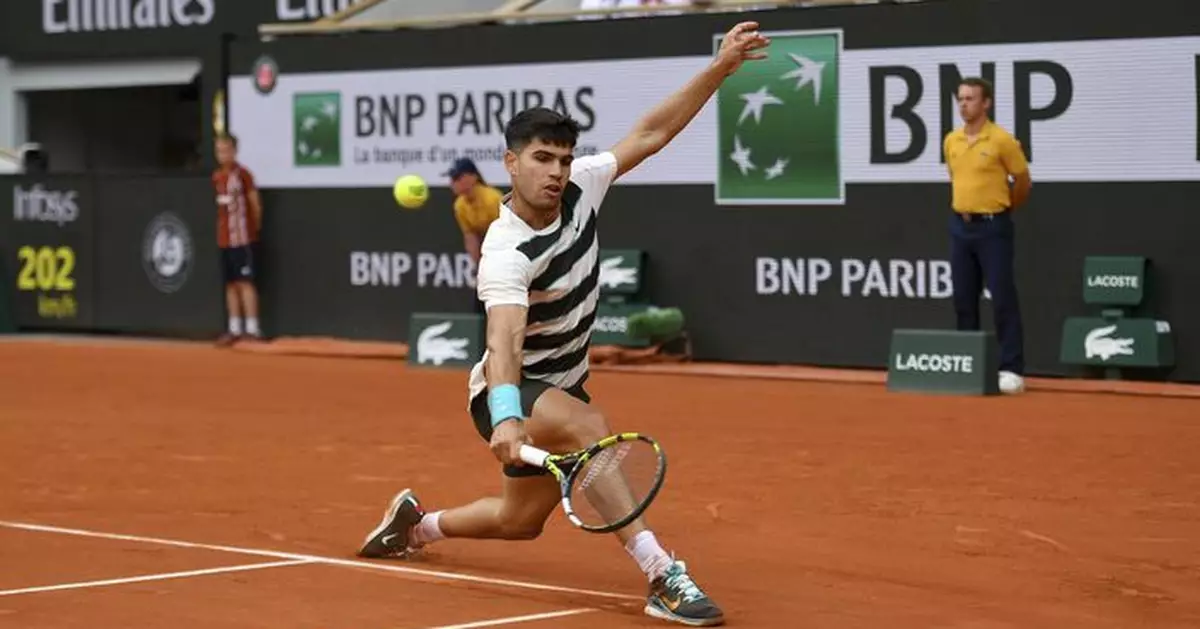 艾卡拉斯擊敗舒爾頓晉級法網男單八強