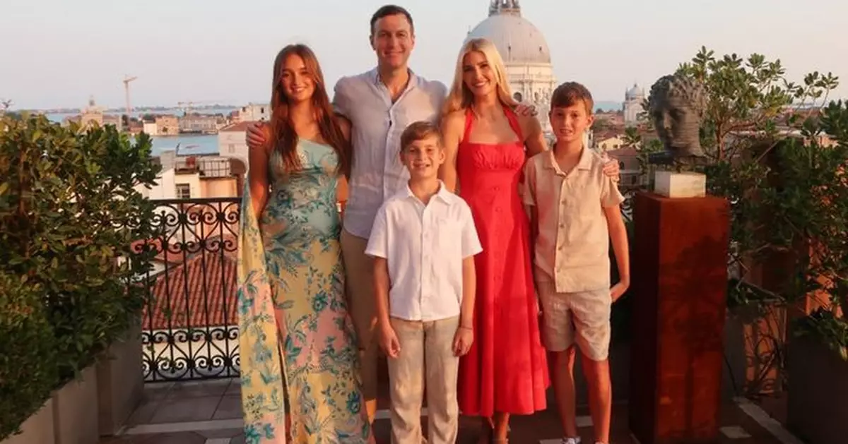 赴貝索斯婚禮！伊凡卡一家五口亮相威尼斯顏值驚人 女兒快高過媽媽