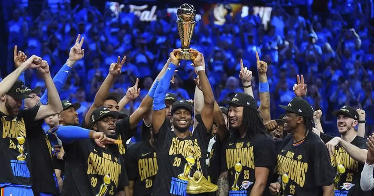 奧克拉荷馬雷霆贏得NBA總冠軍