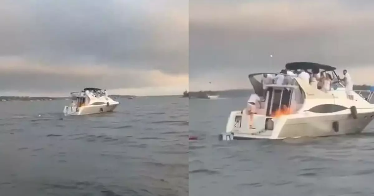 派對變災場！美遊艇疑酒駕超載爆炸起火 多人跳海逃生23人傷