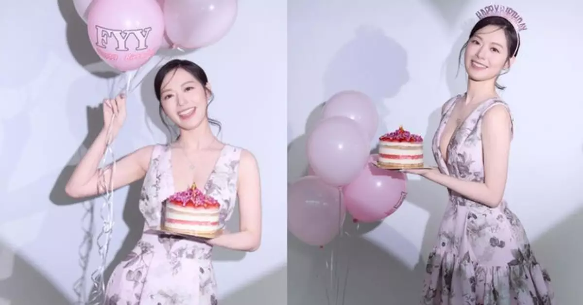 馮盈盈31歲生日派超Deep V福利 雪乳解放震撼網民