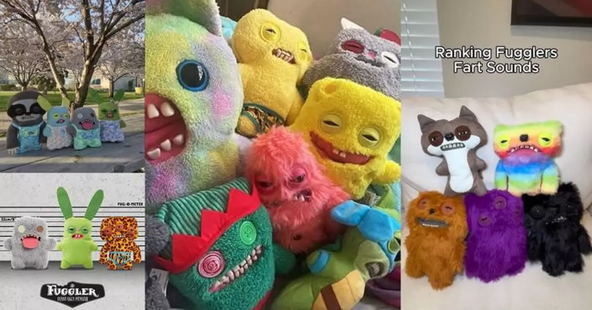 眼神空洞牙不齊仲會放屁？英醜怪公仔Fuggler爆紅  網友：醜得讓人無法抗拒