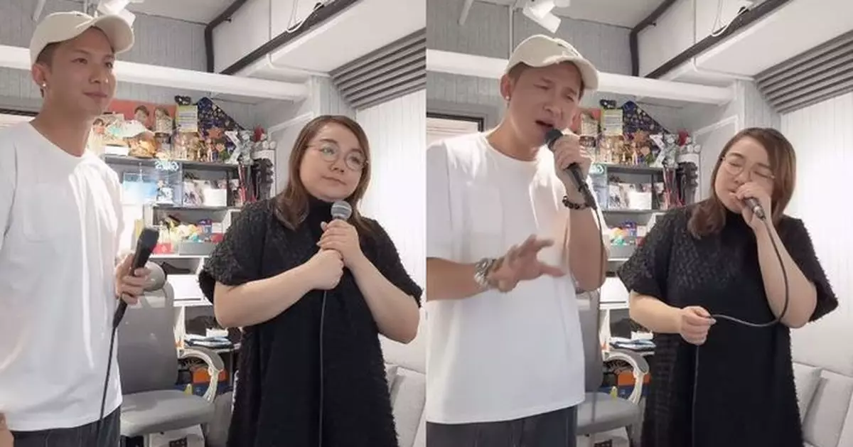 「冠軍對決」火花四濺  周吉佩與黃博合唱《梁山伯與茱麗葉》