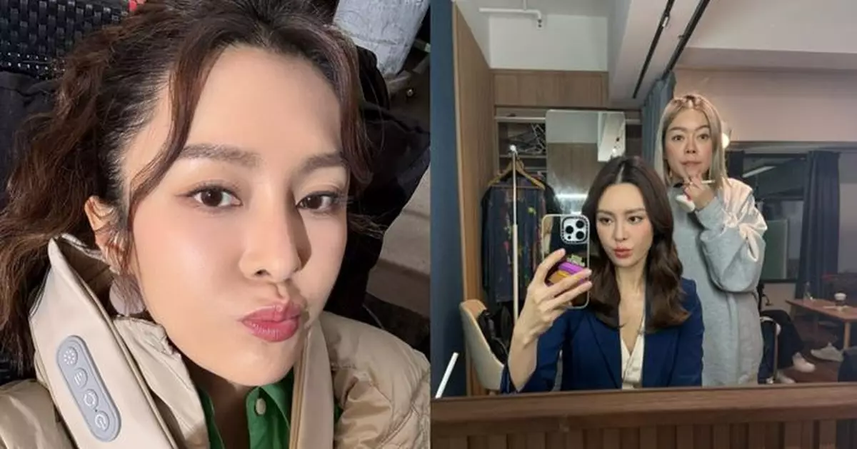 張曦雯《俠醫》殺青告別「曲髮Look」 貼花絮照感嘆：係時候講再見