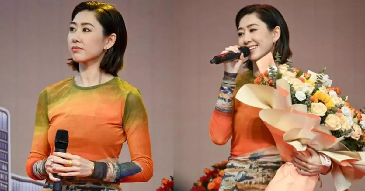 胡定欣凌晨5點化身「江門晨光女神」返鄉剪綵3首歌極速收工