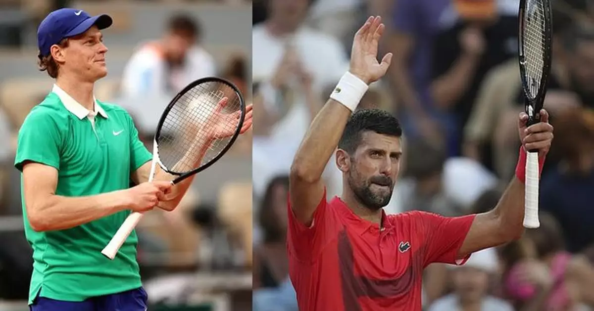 法網四強冼拿挫祖高域　將與艾卡拉斯爭冠