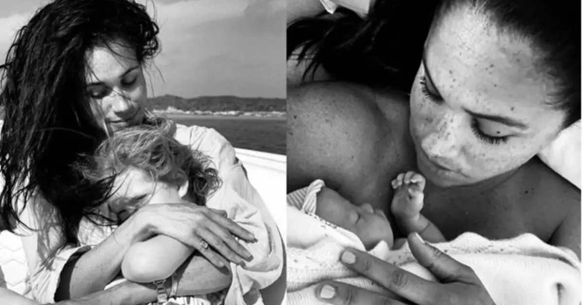 哈里梅根愛女4歲了！梅根深夜po文罕曬莉莉貝幼時偎懷照