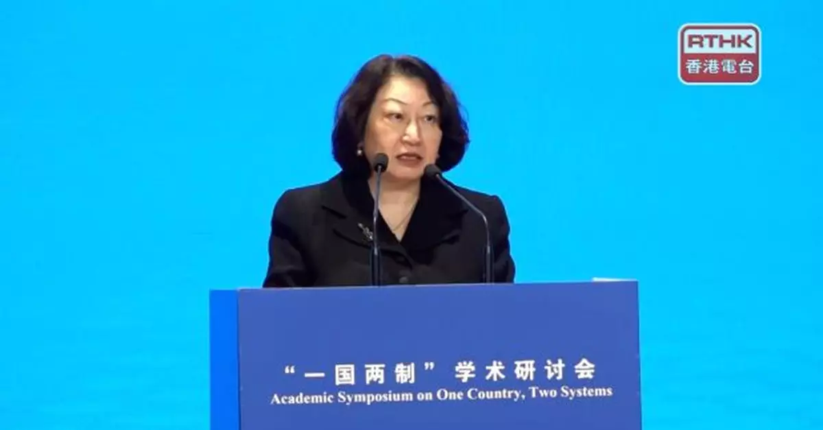 鄭若驊稱有外國和境外勢力在各階層運作　將香港推到「黑暴」亂象