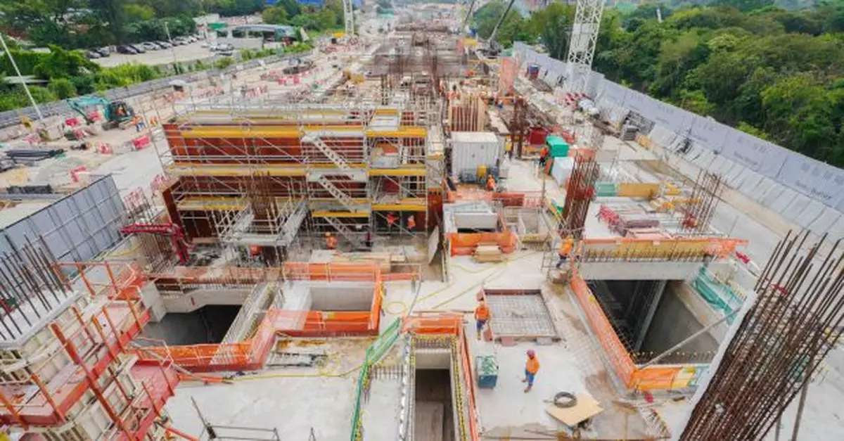 港鐵北環綫古洞站料今年內平頂　2027年完工